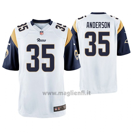 Maglia NFL Game Los Angeles Rams C.j. Anderson Bianco